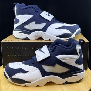 Nike Air Diamond Turf Cowboys White College Navy FZ8224 101 Men's Size 11